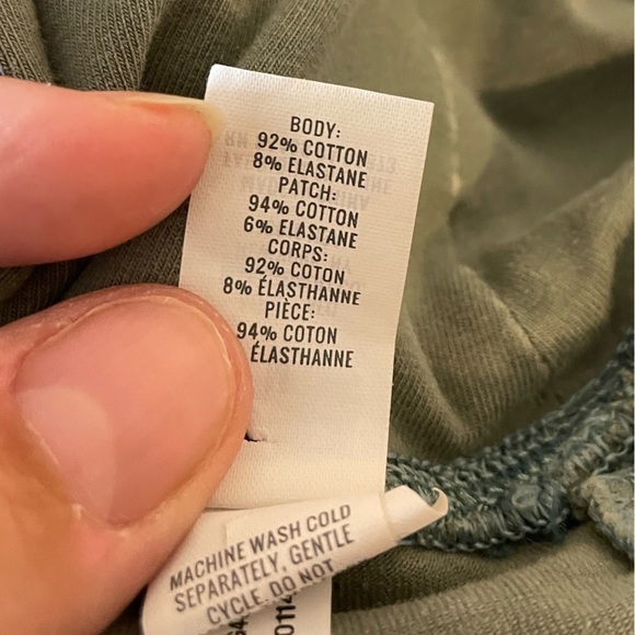 Aeries medium biker shorts. Like new grayish green color - Picture 10 of 10